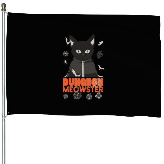 Dungeon Meowster House Flags