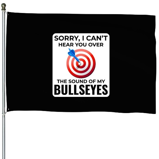 Archery Targets Archer Bullseye Shooting Sport House Flags