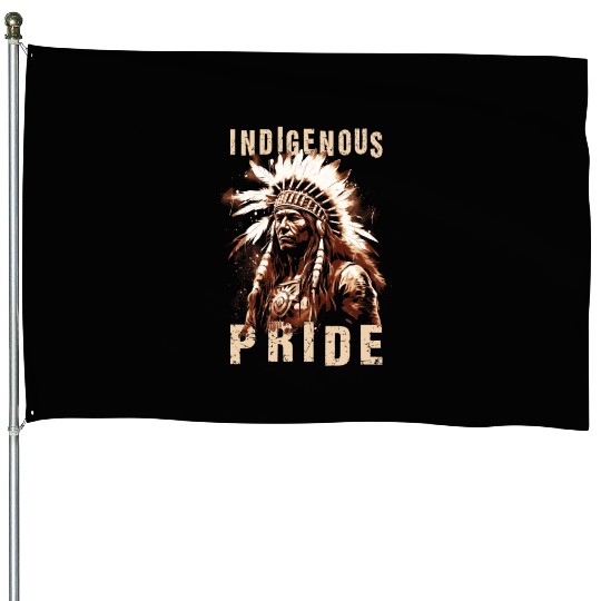 Indigenous Pride House Flags