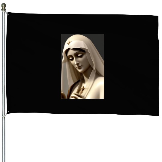 Virgin Mary House Flags
