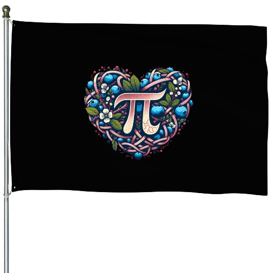 Blueberry Pi Day House Flags