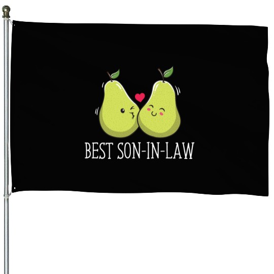 Best Son In Law Groom Funny Husband To Be Humor We House Flags