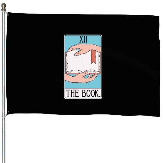 Book Tarot Card - Reading - English Teacher House Flags