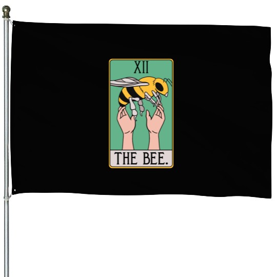 The Bee - Tarot Card House Flags