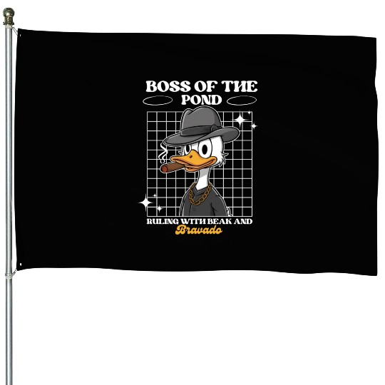 Donald Duck: Boss of the Pond House Flags