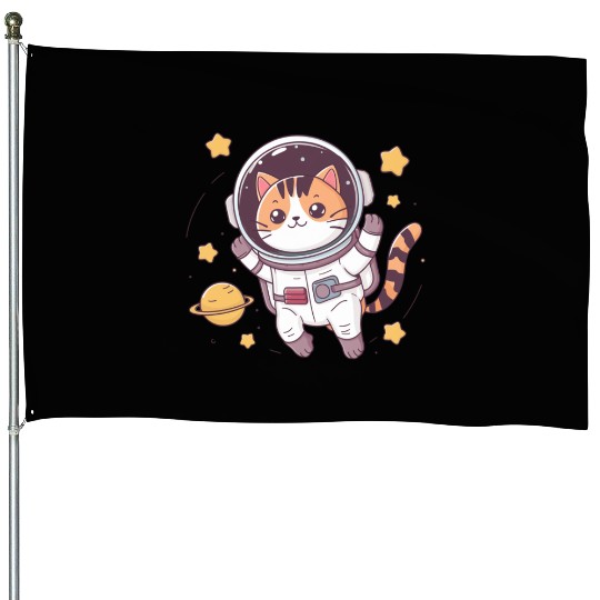 Cosmic Tiger Cub House Flags