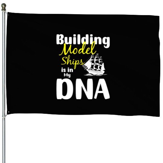 Ship Miniature Lake Rc Ship House Flags