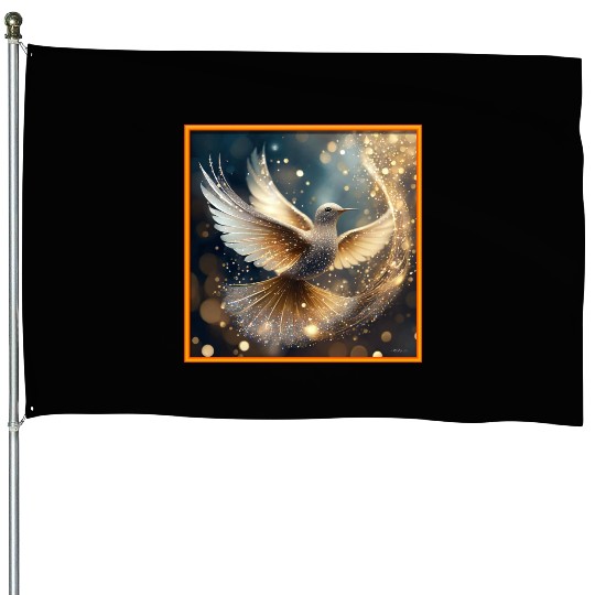 Whirly Bird in the Dazzle - 1 House Flags