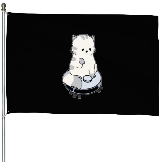 Cat Vacuum Cleaner Robot Vacuum Cleaner House Flags
