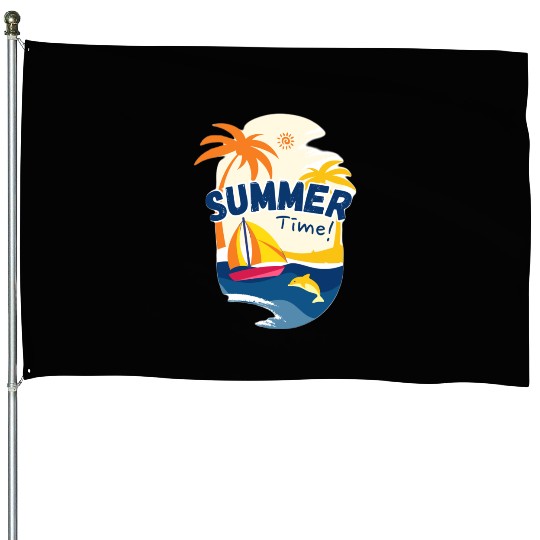Summer time House Flags