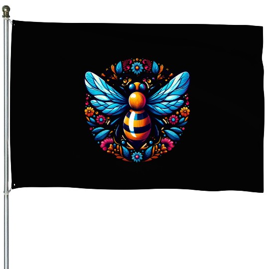 Queen Bee Jewelry Jewels Cute Beekeeping Beekeeper House Flags
