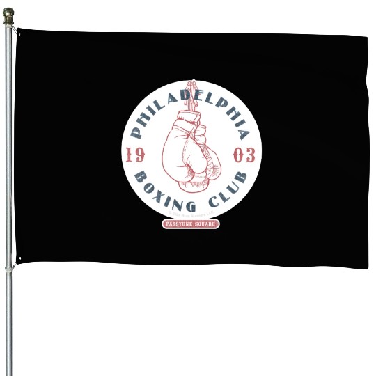 Philadelphia Boxing Club 1903 Sticker House Flags