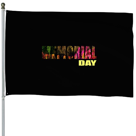MEMORIAL DAY House Flags