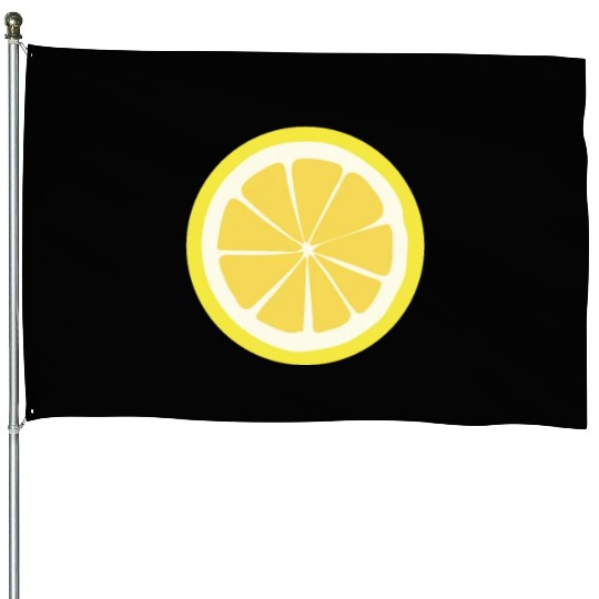 Citrus - Fruits - Orange - Lime - Grapefruit House Flags