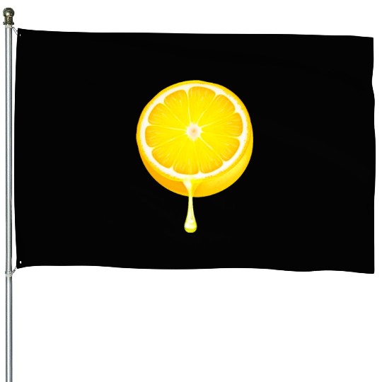 Citrus - Fruits - Orange - Lime - Grapefruit - Lem House Flags
