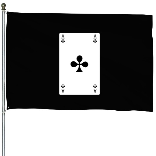 Clover Playing card ace House Flags
