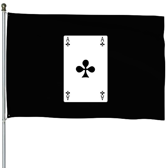 Clover Playing card ace House Flags