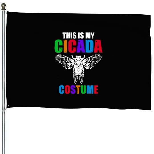 This Is My Cicada Costume, Cicada Invasion 2024 House Flags