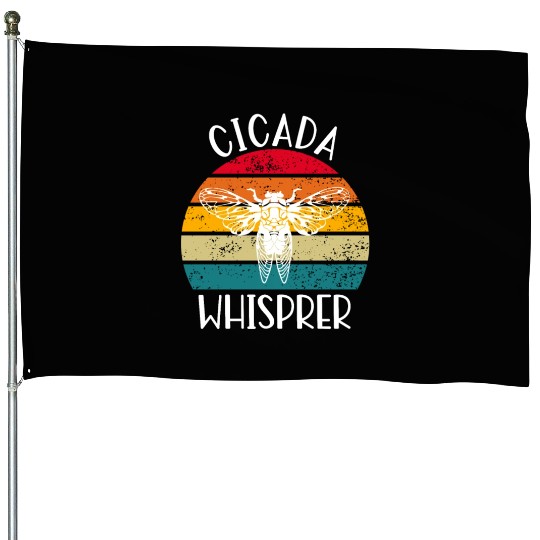 Cicada Whisprer, Retro Sunset Summertime 80's 90's House Flags
