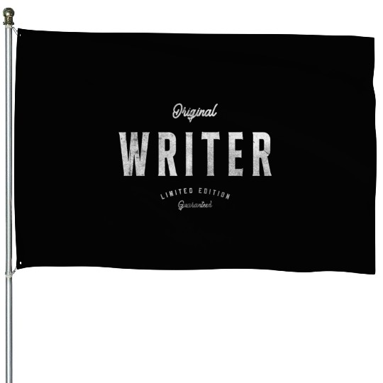 Original Writer Limited Edition House Flags
