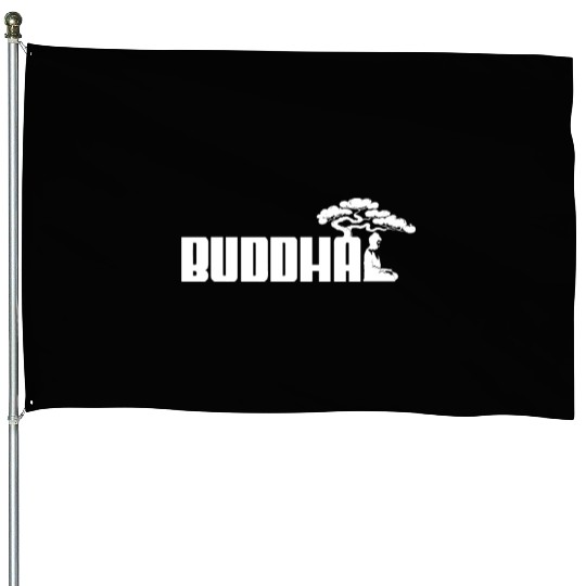 Buddha Sport Logo White House Flags