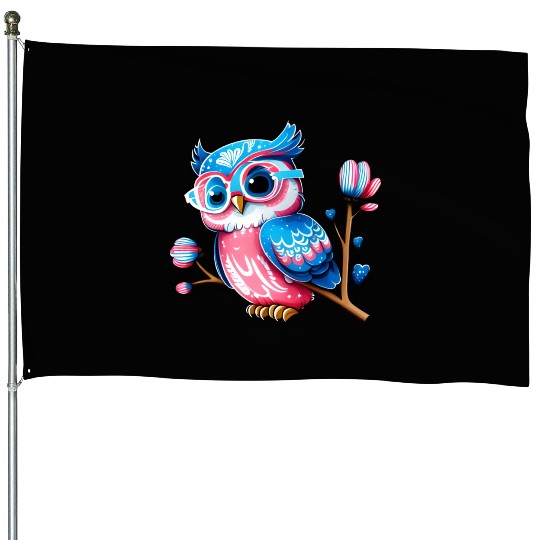 Red White and Blue Owl House Flags