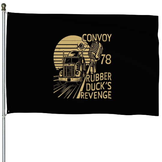 Rubber Duck s Revenge CONVOY 1978 House Flags