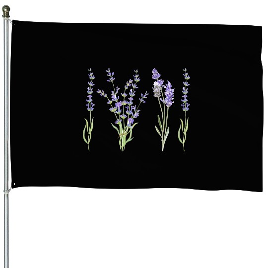 lilac beauty House Flags