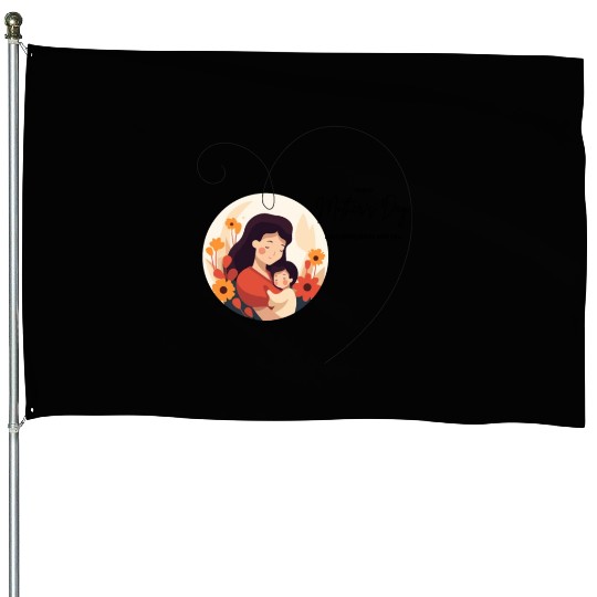 Honor Mom in Style: Mother's Day Designs House Flags