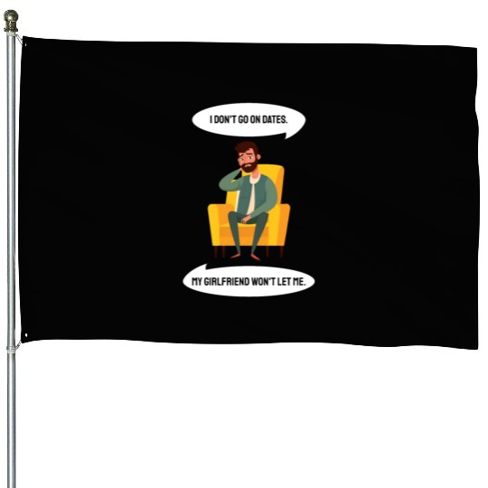 Sad man sitting in an armchair House Flags