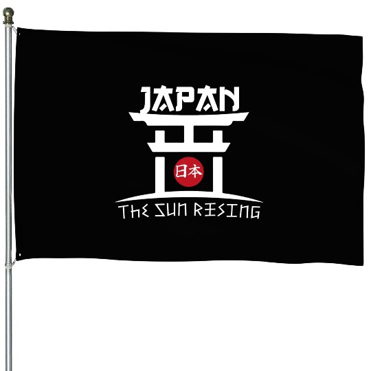 Japan The Sun Rising House Flags