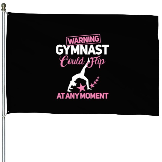 Elegant Ballet Dancer Graceful Moves House Flags