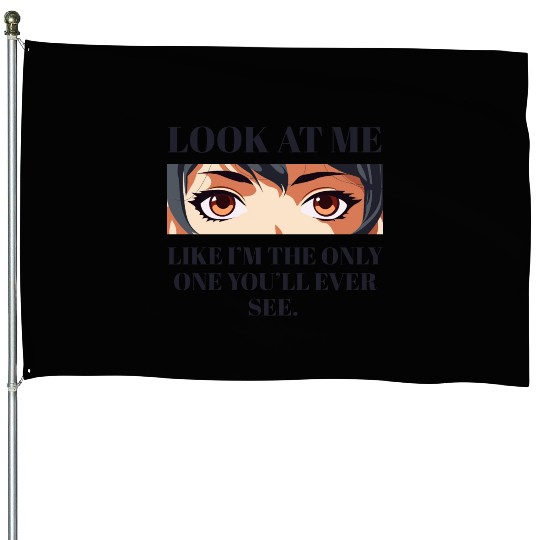 Anime eyes Streetwear Design House Flags
