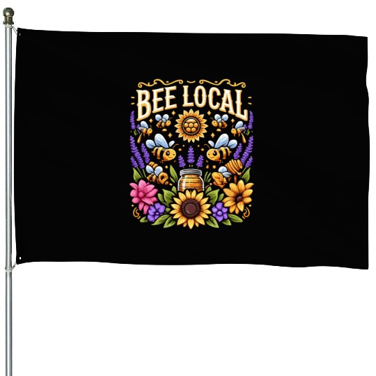 Farmers Market Farmer Agriculture Farming Food House Flags