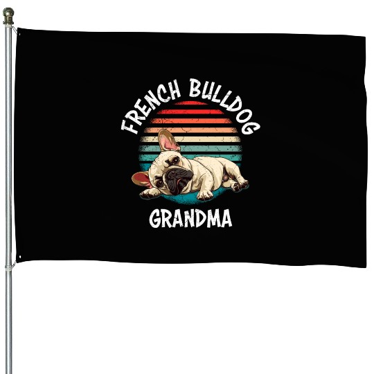 French Bulldog Women French Bulldog Lovers House Flags