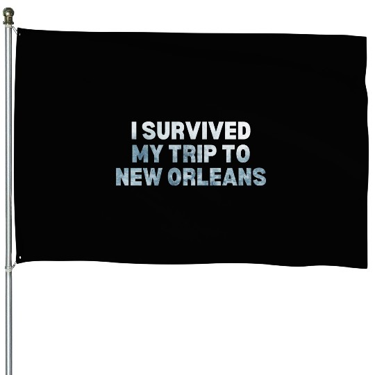 My Trip Traveler Vacation New Orleans House Flags