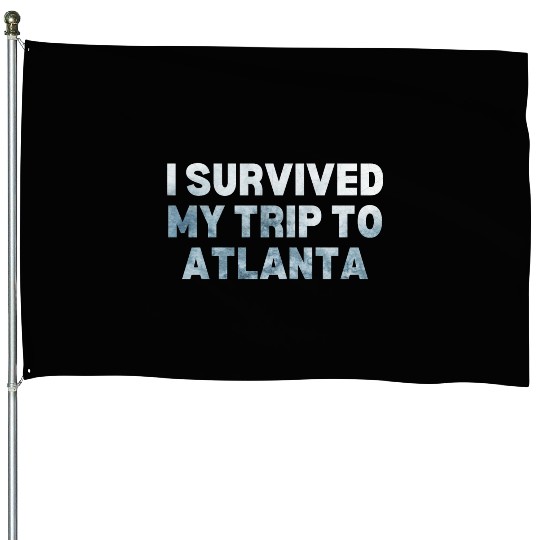 My Trip Traveler Vacation Atlanta House Flags