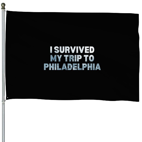 My Trip Traveler Vacation Philadelphia House Flags
