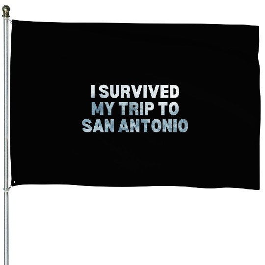 My Trip Traveler Vacation San Antonio House Flags