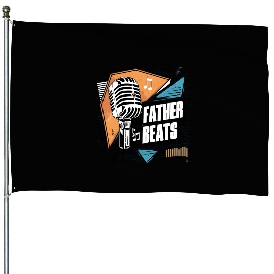 Father beats old school vybz and finish for father House Flags