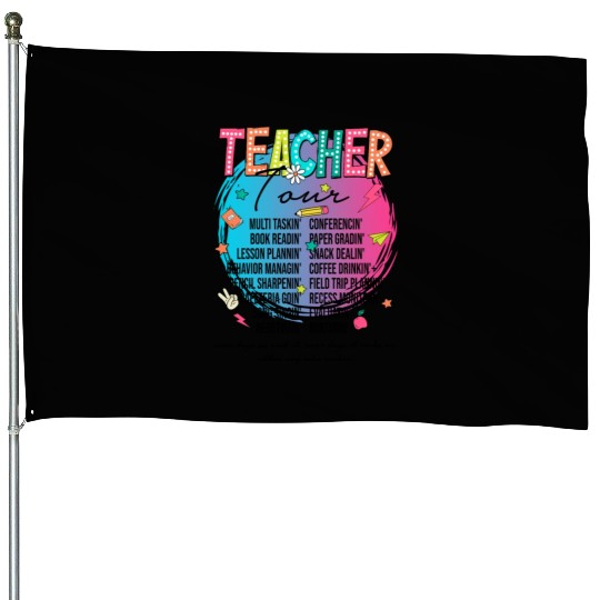 Teacher Tour House Flags