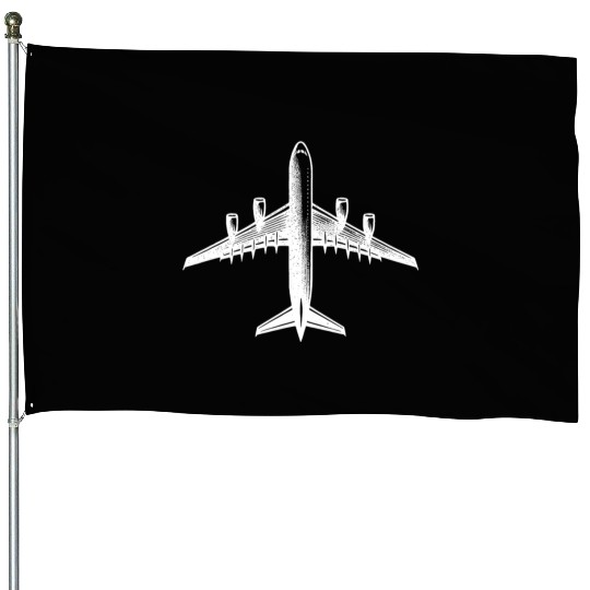 Jet Airplane For Hobby Rc Pilots Large Rc Model House Flags