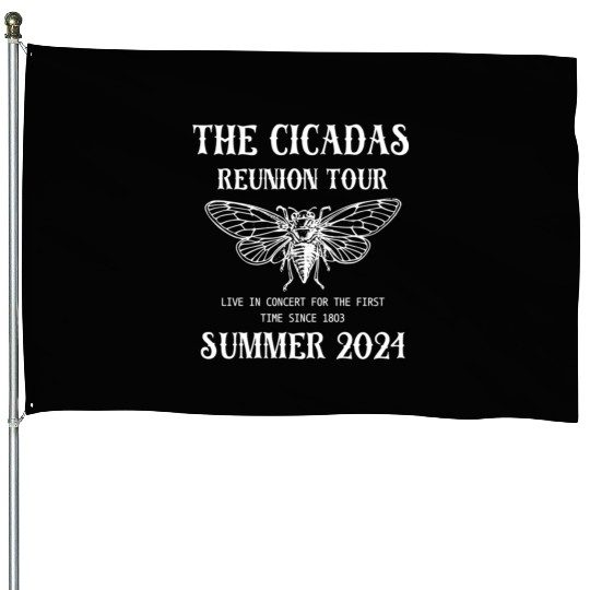 Reunion Tour 2024 Concert House Flags