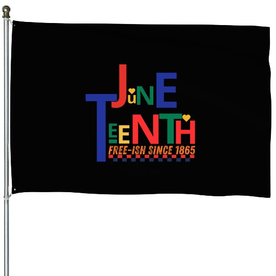 Juneteenth June 19, 1865 - Historical Commemoratio House Flags