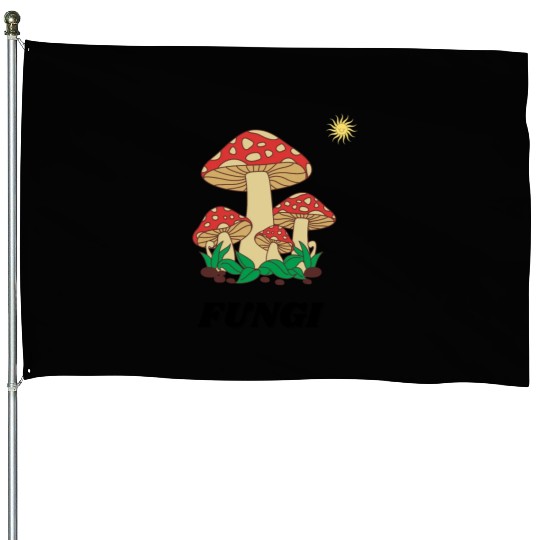 FUNGI House Flags