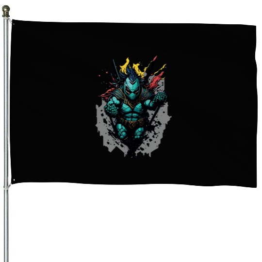 Warrior war 01 House Flags