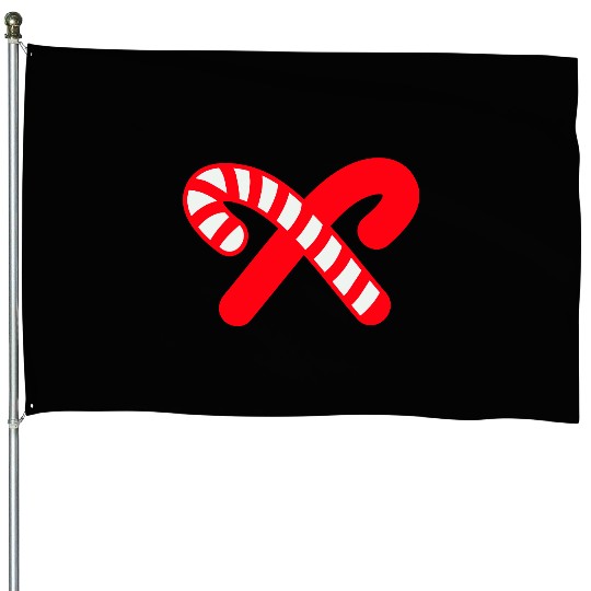 Candy Canes Icon House Flags