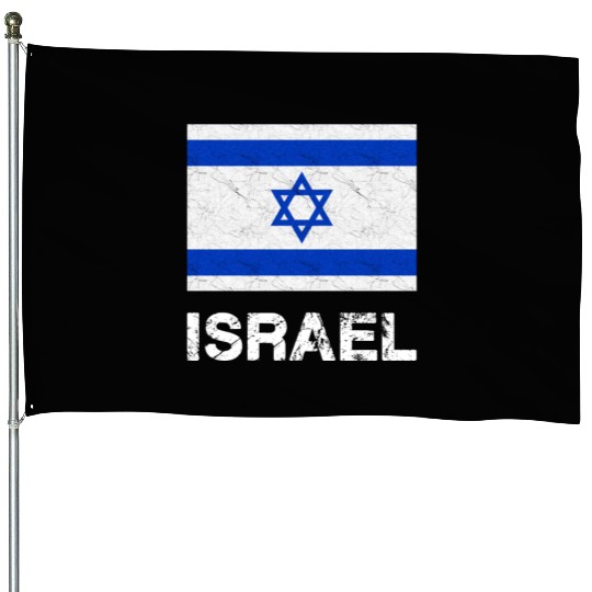 Israel Flag House Flags