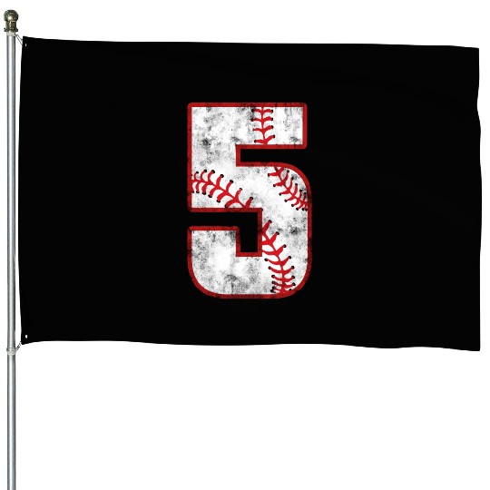 "Vintage 5: Baseball Classic House Flags"