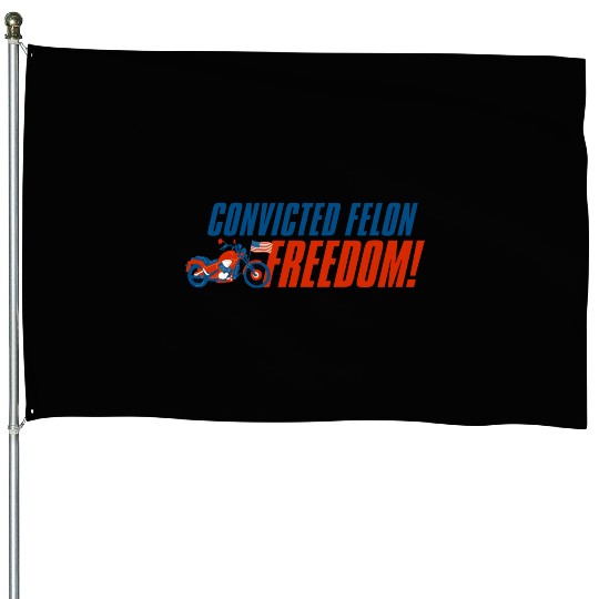 I'm Voting For a Convicted Felon in 2024 Women House Flags
